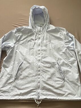 NIKE Men's Club Woven Full Zip Jacket Sky Blue FB7397-085 - 2XL XXL